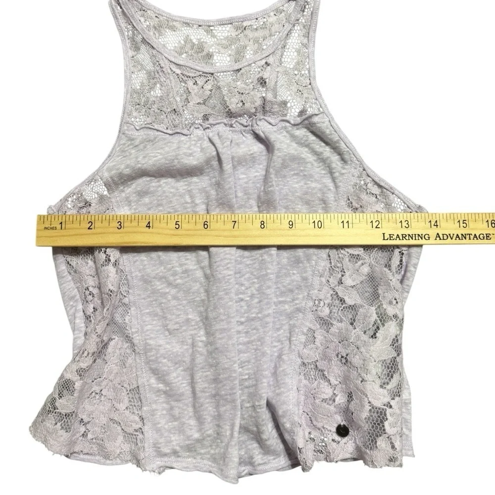 Lavender laced Abercrombie tank top